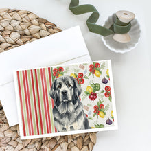 Load image into Gallery viewer, Gray Newfoundland Vegetables Greeting Cards Pack of 8