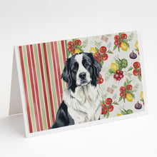 Load image into Gallery viewer, Landseer Newfoundland Vegetables Greeting Cards Pack of 8