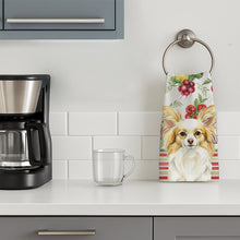 Load image into Gallery viewer, Lemon and White Papillon Vegetables Kitchen Towel