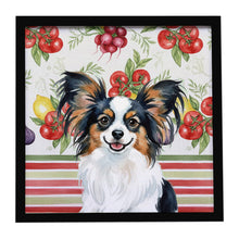 Load image into Gallery viewer, Tricoilor Papillon Vegetables Framed Metal Print