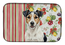 Load image into Gallery viewer, Parson Russell Terrier Vegetables Dish Drying Mat