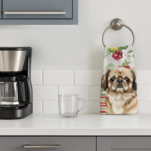 Load image into Gallery viewer, Sable Pekingese Vegetables Kitchen Towel