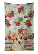 Load image into Gallery viewer, Corgi Vegetables Kitchen Towel