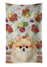 Load image into Gallery viewer, Pomeranian Vegetables Kitchen Towel