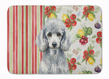 Load image into Gallery viewer, Standard Silver Poodle Vegetables Memory Foam Kitchen Mat