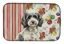 Load image into Gallery viewer, Toy Parti Poodle Vegetables Dish Drying Mat