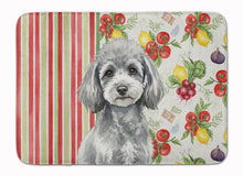 Load image into Gallery viewer, Toy Silver Poodle Vegetables Memory Foam Kitchen Mat