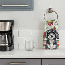 Load image into Gallery viewer, Portuguese Water Dog Vegetables Kitchen Towel