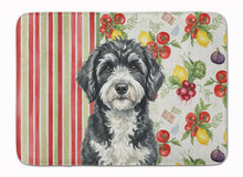 Load image into Gallery viewer, Portuguese Water Dog Vegetables Memory Foam Kitchen Mat