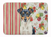 Load image into Gallery viewer, Tricolor Rat Terrier Vegetables Memory Foam Kitchen Mat