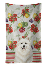 Load image into Gallery viewer, Cream Samoyed Vegetables Kitchen Towel