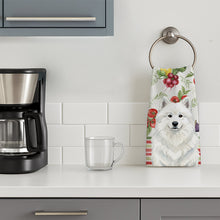Load image into Gallery viewer, White Samoyed Vegetables Kitchen Towel