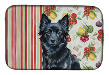 Load image into Gallery viewer, Schipperke Vegetables Dish Drying Mat