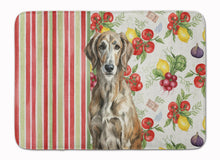 Load image into Gallery viewer, Brindle Scottish Deerhound Vegetables Memory Foam Kitchen Mat