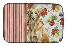 Load image into Gallery viewer, Wheaten Scottish Deerhound Vegetables Dish Drying Mat