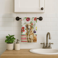 Load image into Gallery viewer, Wheaten Scottish Deerhound Vegetables Kitchen Towel