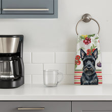 Load image into Gallery viewer, Scottish Terrier Vegetables Kitchen Towel