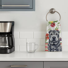 Load image into Gallery viewer, Black Shar Pei Vegetables Kitchen Towel