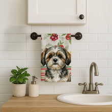 Load image into Gallery viewer, Brindle Shih Tzu Vegetables Kitchen Towel