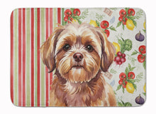 Load image into Gallery viewer, Liver Shih Tzu Vegetables Memory Foam Kitchen Mat