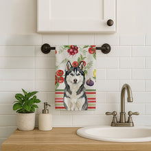 Load image into Gallery viewer, Siberian Husky Vegetables Kitchen Towel