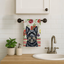 Load image into Gallery viewer, Black Skye Terrier Vegetables Kitchen Towel