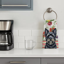 Load image into Gallery viewer, Black Skye Terrier Vegetables Kitchen Towel