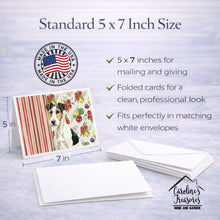 Load image into Gallery viewer, Smooth Fox Terrier Vegetables Greeting Cards Pack of 8