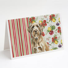 Load image into Gallery viewer, Spinone Italiano Vegetables Greeting Cards Pack of 8
