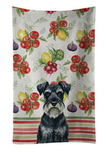 Load image into Gallery viewer, Standard Schnauzer Vegetables Kitchen Towel