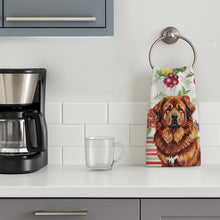 Load image into Gallery viewer, Red Gold Tibetan Mastiff Vegetables Kitchen Towel