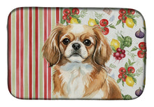 Load image into Gallery viewer, Tibetan Spaniel Vegetables Dish Drying Mat