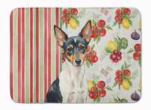 Load image into Gallery viewer, Toy Fox Terrier Vegetables Memory Foam Kitchen Mat