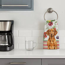 Load image into Gallery viewer, Vizsla Vegetables Kitchen Towel