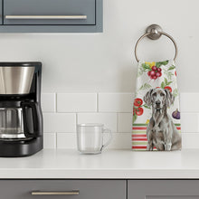 Load image into Gallery viewer, Weimaraner Vegetables Kitchen Towel