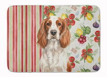 Load image into Gallery viewer, Welsh Springer Spaniel Vegetables Memory Foam Kitchen Mat