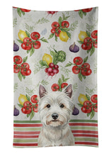 Load image into Gallery viewer, Westie Vegetables Kitchen Towel