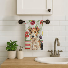 Load image into Gallery viewer, Wire Fox Terrier Vegetables Kitchen Towel