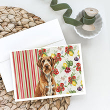 Load image into Gallery viewer, Wirehaired Pointing Griffon Vegetables Greeting Cards Pack of 8