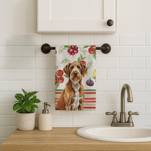 Load image into Gallery viewer, Wirehaired Pointing Griffon Vegetables Kitchen Towel