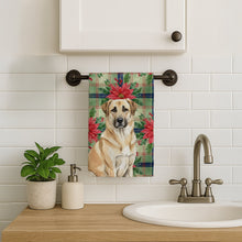 Load image into Gallery viewer, Anatolian Shepherd Dog Christmas PoinsettIas Kitchen Towel