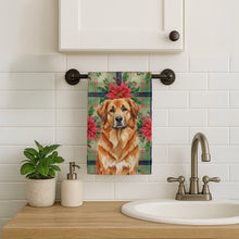 Load image into Gallery viewer, Red Leonberger Christmas PoinsettIas Kitchen Towel