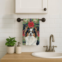Load image into Gallery viewer, Tricoilor Papillon Christmas PoinsettIas Kitchen Towel