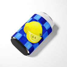 Load image into Gallery viewer, Lemon in Blue by Ute Nuhn Can or Bottle Hugger WHW0116CC