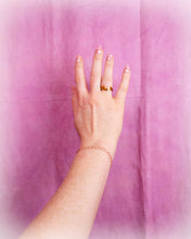 Load image into Gallery viewer, Wavy Stencil Titanium Ring