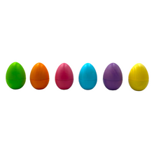 Load image into Gallery viewer, 6 Pcs STAINED Magnetic Wooden Eggs in Pastel/Macaron Colors