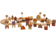 Load image into Gallery viewer, **Pre-order (Ships in 2-3 Weeks)**56 PCS Town Exploration Train Set with Track