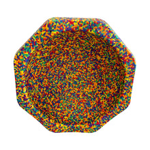 Load image into Gallery viewer, **Pre-order (Ships in 3-4 Weeks)**Rainbow Confetti Stepping Stone (Single Piece)