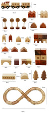 Load image into Gallery viewer, **Pre-order (Ships in 2-3 Weeks)**56 PCS Town Exploration Train Set with Track