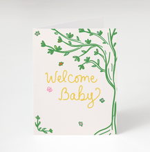 Load image into Gallery viewer, Welcome Baby Greeting Card